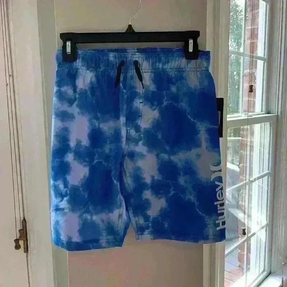 NWT Hurley Boys Swim Trunks, Medium